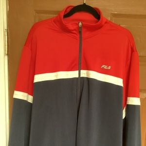 Fila vintage mens windbreaker, XXL
